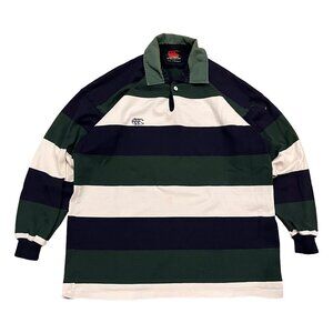 Vintage Canterbury of New Zealand Rugby Shirt Mens XXL Long Sleeve 80s 90s